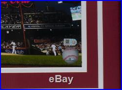 Mike Trout Signed Framed 16x20 L. A. Angels Baseball Photo MLB Hologram