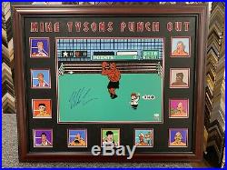 Mike Tyson 16x20 Signed Jsa Auto Custom Framed Punch Out