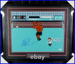 Mike Tyson Authentic Autographed Signed Framed 16x20 Photo Punch-out Jsa 146662