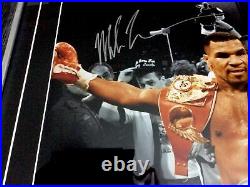 Mike Tyson Signed And Framed 20x16 Photo JSA Authenticated. AFTAL Coa