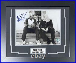 Mike Tyson Signed Framed Photo 11x14 Beckett & Tyson Hologram Authentic Cus #4