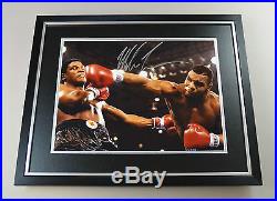 Mike Tyson Signed Photo Large Framed Boxing Memorabilia Autograph Display COA