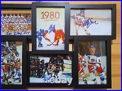 Miracle on ice 1980 USA Hockey Signed Framed Collage? SALE! REG 249.99