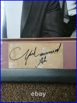 Muhammad Ali Framed Autograph hand signed original in London