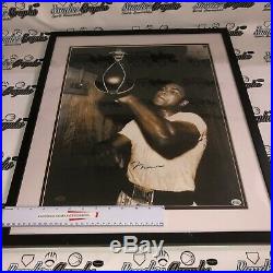 Muhammad Ali Framed Matted Signed Autographed 16x20 Photograph Steiner Oa Coa