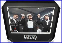 Muhammad Ali Mike Tyson Dual Signed Autographed 16x20 Photo Framed OA Don King