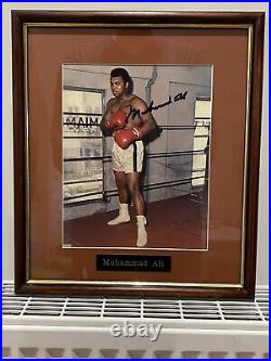 Muhammad Ali Signed And Framed Photo? PRICE DROP