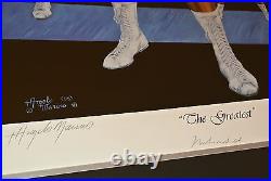 Muhammad Ali Signed & Framed Autograph Display Certified Online Authentics Proof