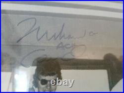 Muhammad Ali with The Beatles signed and framed photo