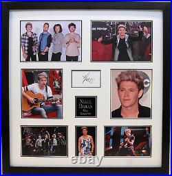 NIALL HORAN Signed FRAMED Photo DISPLAY AFTAL Autograph COA 1D One Direction