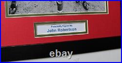 NOTTINGHAM FOREST Framed John Robertson SIGNED Autograph Photo Display + COA