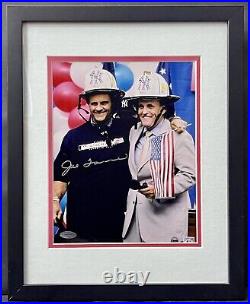 NY Yankees Joe Torre Signed Framed Photo & Mayor Giuliani FDNY 9/11 Steiner COA