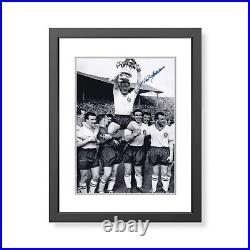 Nat Lofthouse Signed & Framed Bolton Wanderers Photo Bolton Autograph COA