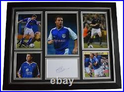 Neil Harris Signed Framed Autograph 16x12 photo display Millwall FC AFTAL COA