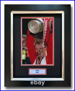 Nicky Butt Hand Signed Framed Photo Display Manchester United Autograph