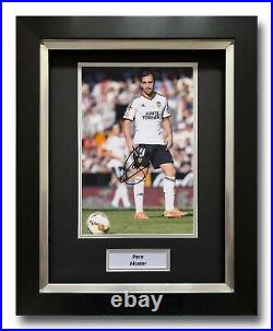 Paco Alcacer Hand Signed Framed Photo Display Valencia Autograph Football