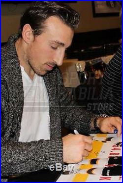 Patrice Bergeron Brad Marchand Bruins Signed Autograph Celebration 16x20 Framed