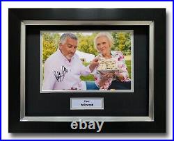 Paul Hollywood Hand Signed Framed Photo Display Autograph Tv Chef