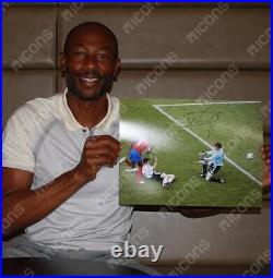 Paulo Wanchope Official FIFA World Cup Signed and Framed Costa Rica Photo 2006