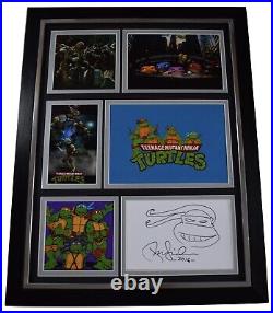 Peter Laird Signed Autograph framed 16x12 photo display Ninja Turtles Film Art