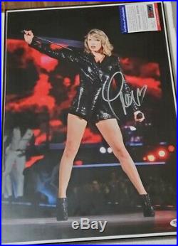 Pop Queen Taylor Swift signed Poster Size Photo PSA DNA Shake It Off -No Frame
