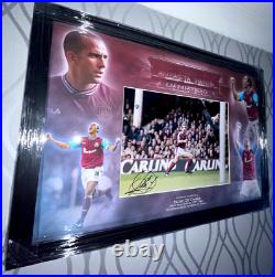 Proof Framed Paulo DI Canio Hand Signed Photo Display Autograph West Ham United