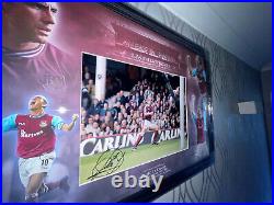 Proof Framed Paulo DI Canio Hand Signed Photo Display Autograph West Ham United