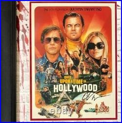 Quentin Tarantino Signed & FRAMED Photo Once Upon A Time IN Hollywood AFTAL COA