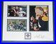 RIK MAYALL Wells Bombardier Ale Advert Pictures Bang On! Hand-signed Framed