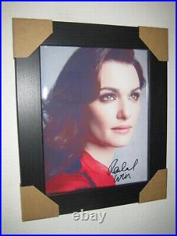 Rachel Weisz Hand Signed Photograph (8x10) Framed + CoA