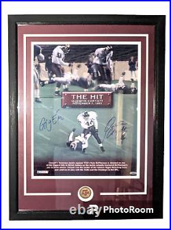 Rare Texas A & M QUENTIN CORYATT Signed Framed Print WithCoin Aggies 29 x 22 Colts