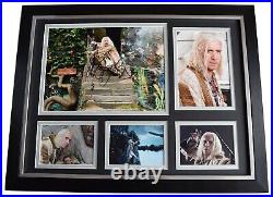 Rhys Ifans Signed Autograph 16x12 framed photo display Harry Potter Film COA
