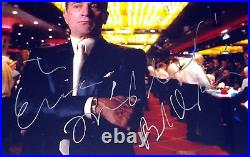 Robert Deniro Casino Hand Signed Autographed Custom Framed16x20 Photo! Rare! Coa