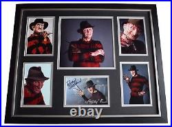 Robert Englund SIGNED Framed Photo Autograph Huge display Freddy Krueger COA