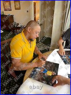 Roberto Carlos Signed & Framed 11X14 Photo Brazil EXACT PROOF AFTAL COA