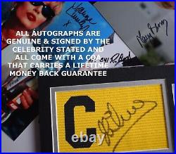 Roger Federer Signed A4 Framed Autograph Photo Display Tennis AFTAL COA