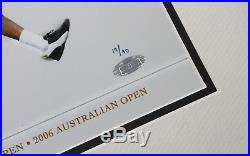 Roger Federer signed autographed framed limited edition 16x20 photo! Steiner COA