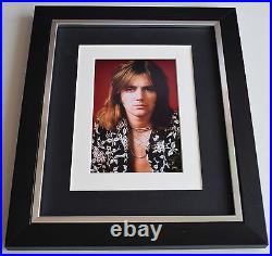 Roger Taylor SIGNED 10x8 FRAMED Photo Autograph Display Queen Music AFTAL COA