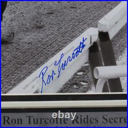 Ron Turcotte Signed Framed 8x10 1973 Belmont Stakes Photo JSA