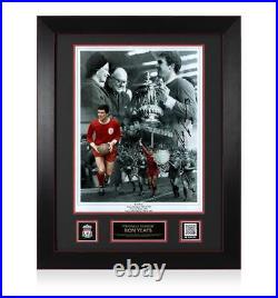 Ron Yeats Official Liverpool FC Signed and Framed Photo Autograph