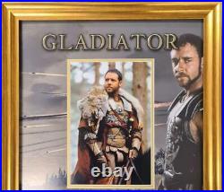 Russell Crowe Signed & Framed Gladiator Photo Mount Display AFTAL COA