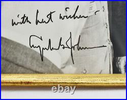 SIGNED/FRAMED! LBJ Autographed Photo President Lyndon Johnson, Texas, Kennedy