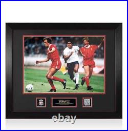 Sammy Lee Official Liverpool FC Signed and Framed Photo 1982 League Cup Winner