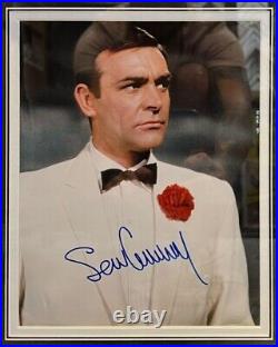 Sean Connery, James Bond Goldfinger Guaranteed Hand Signed Framed Photo & COA