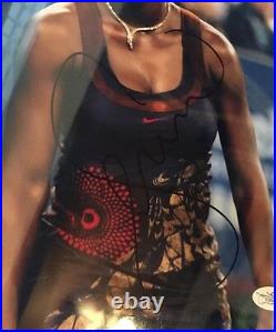 Serena Williams Signed Autograph Auto Photo Framed Jsa/coa Rare