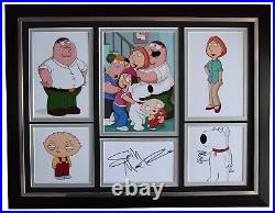 Seth Macfarlane Signed Autograph framed 16x12 photo display Family Guy TV COA