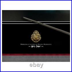 Signed Daniel Radcliffe Harry Potter Photo and Wand Framed Display