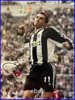 Signed Framed Gary Speed Newcastle United Autograph Photo Wales Leeds Bolton