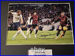 Signed Framed Harry Kane Tottenham Autograph Photo v City Goal Record England