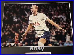 Signed Framed Harry Kane Tottenham Autograph Photo v City Goal Record England 2